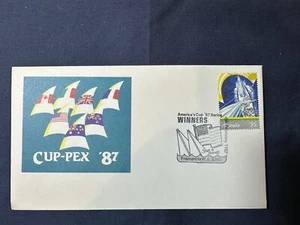 1987 Australia Cover - CUP-PEX '87, Winners Postmark - 36c Stamp - Picture 1 of 2