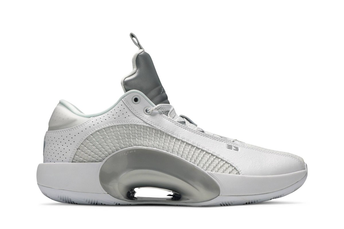 Jordan 35 Low White Metallic Silver for Sale | Authenticity