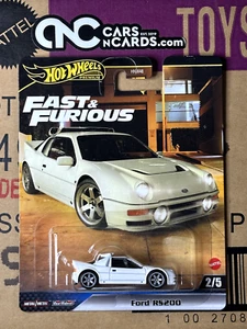 2024 Hot Wheels Premium Fast & Furious 2/5 Ford RS200 - Picture 1 of 2