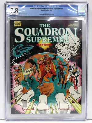 Marvel Graphic Novel: Squadron Supreme #nn 1989 Marvel CGC 9.8 Death of Universe - Image 1 of 4