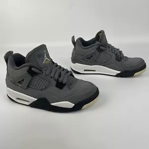 Nike Air Jordan Retro 4 grigio freddo 408452-007 2019 GS taglia 5,5Y PULITE - Foto 1 di 10