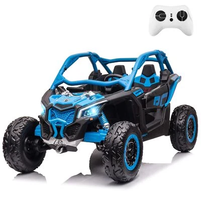 24V BRP Can-Am Licensed Ride on UTV Car for Kids Electric Toys 4WD Off-Road Quad - Image 1 of 4