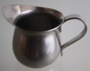 Vintage Lion 18-8 Stainless Steel Small Pitcher, Sauce Boat, Creamer - Japan - Picture 1 of 4