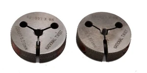 Medidor de anillo de rosca M6 x 1,0 6 g ~ Go Not Go - 6 mm - 1,0 ~ National Twist - Imagen 1 de 1