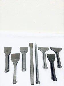 Shop-Tek 8-teiliges Ziegel-, Mauerwerk-, Zahn-, Elektro-, Flach- & Betonmeißel-Set - Bild 1 von 1