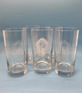 Set of 5 Drinking Glasses With Sweet Briar College Graphic - Picture 1 of 2