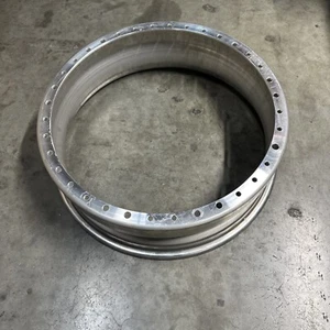 20 X 6.5”Inner reverse Lip Lowenhart LSR 3pc Wheel 36 Holes Raw - Picture 1 of 7