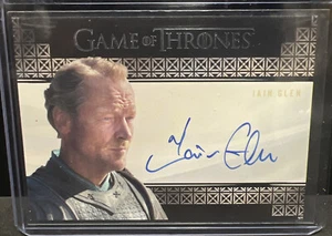 Game of Thrones Valyrian Steel - Iain Glen "Ser Jorah Mormont" Autograph Card - Picture 1 of 2