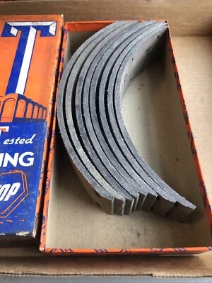 1941-49 NASH AMBASSADOR FORRO DE FREIO CONJUNTO NA CAIXA PT 237 - Imagem 1 de 4