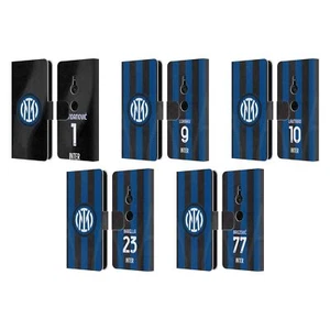 INTER MILAN 2022/23 PLAYERS HOME KIT LEATHER BOOK WALLET CASE FOR SONY PHONES 1 - Picture 1 of 11