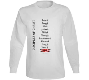 Disciples Of Christ Christian Jesus Christ Gift Long Sleeve - Picture 1 of 1