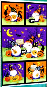 WILMINGTON PRINTS "THE BOO CREW" THE PANEL BTP - Picture 1 of 1