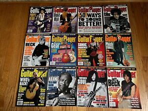 Vintage 2000 Complete Year 12 Issues Of Guitar Player Magazine January-December