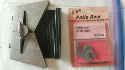 Horizon sliding aluminum door handle  -- super rare obsolete --  complete setup - Image 1 of 4