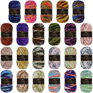 JubileeYarn Chenillegarn - buntes Kammgarn Polyester - Bild 1 von 29