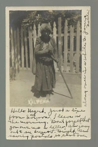 Sonora CALIFORNIA RPPC 1905 INDIANERIN Stock Indianer KALPENA Walking Road - Bild 1 von 3