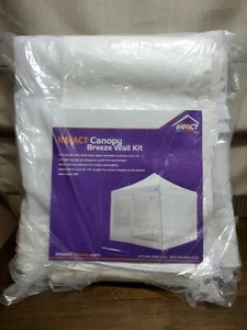 Impact Canopy Breeze Wall Kit 10x10. Fits to most 10 x 10 straight leg canopies - Picture 1 of 6
