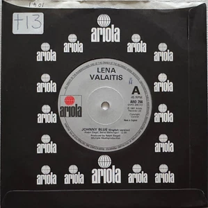 LENA VALAITIS - JOHNNY BLUE c-w GERMAN VERSION 7" SINGLE VGC EUROVISION 1981 - Picture 1 of 1