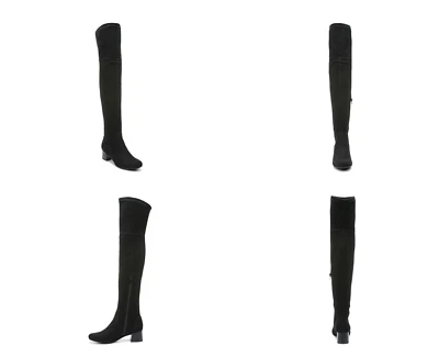 Botas de moda Naturalizer Danton de tela con punta cerrada sobre la rodilla talla 7,5 nuevas sin caja Foto 1 de 4