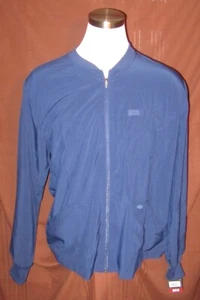 Chaqueta de calentamiento Dickies EDS Essentials para adultos con cremallera completa, DK320, azul, talla XL, nueva - Imagen 1 de 8
