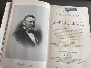 The Life and Travels of General Grant by J T Headley 1879 1st E. Illustrated - Picture 1 of 8