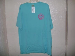 NWT WOMAN'S MINT GREEN GRAPHIC TEE by COMFORT WASH sz XL - Picture 1 of 4