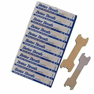 300 Pcs Better Breathe and Reduce Snoring Non-Woven Large / Tan Nasal Strips - Picture 1 of 3
