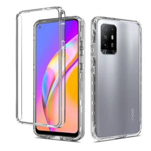 Für OPPO A94 5G/Reno5 Z/F19 Pro + 5G - Durchsichtig Stoßstange Gel Etui Abdeckung - Bild 1 von 4