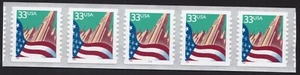 Scott #3282 Flag Over City Plate # (PNC5) 5 Stamp Coil - MNH P#1111 - Picture 1 of 1