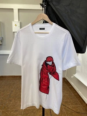 🇮🇹 Camiseta Retro Vintage Z Zegna Ermenegildo Zegna Lujo Talla M Color Blanco Foto 1 de 4