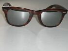 Vintage B&L Ray-Ban L2009 Thick Tortoise G31 Mirror Wayfarers 5024 Sunglasses