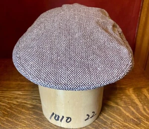 Jaxon Hats Marl Tweed Wool Blend Ivy Cap Brown Large NWT Driving Golf Casual - Picture 1 of 5