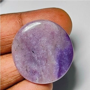 Pietra di Charoite Pietra Preziosa Naturale Cabochon Gioielli Sciolti 34 Cts. ME-11115 - Foto 1 di 4
