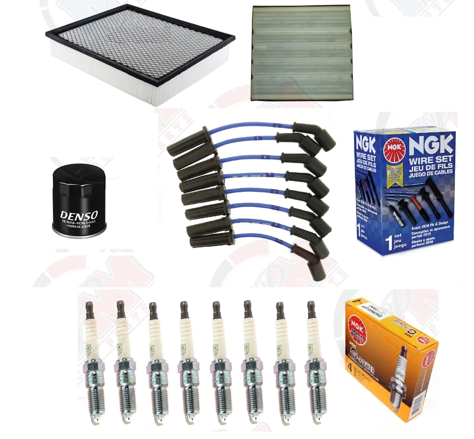 NGK Tune Up Kit for 2009-2014 Chevrolet Silverado GMC Sierra 4.8L 5.3L 6.0L - Image 1 of 1