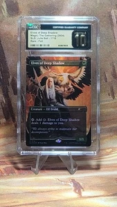 MTG Elves of Deep Shadow #1710 🌈 Foil Julie Bell Secret Lair CGC 10 Pristine - Picture 1 of 8