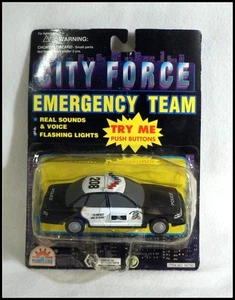 Vintage FunRise Metro City Police Car Light & Sound New Old Stock #Z1114 - Picture 1 of 6