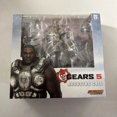 Augustus Cole Gears Of War 5 Storm Collectibles Action Figure NISB - Image 1 of 4
