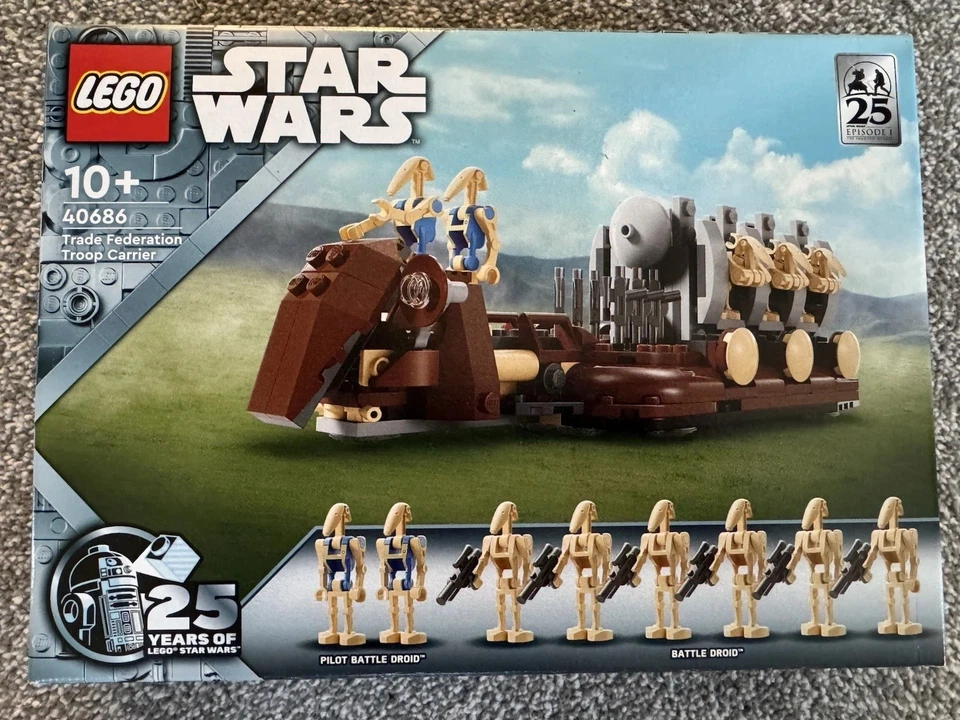 LEGO Star Wars set 40686 | Trade Federation Troop Carrier | Brand New & Sealed - Image 1 of 1