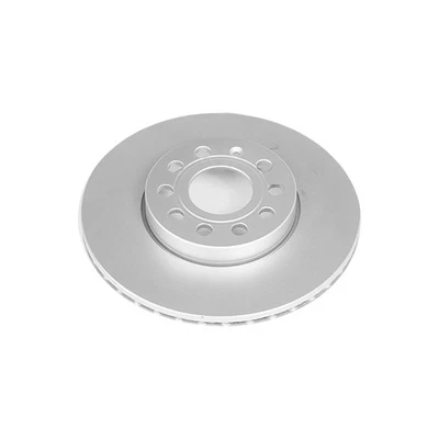 Rotores delanteros PowerStop Evolution genuinos recubiertos geométricos para Volkswagen Jetta Foto 1 de 3