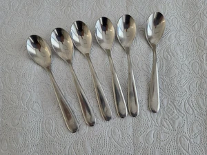 ALESSI  6  Kaffeelöffel Teelöffel    Nuova Milano poliert ca 14,0 cm - Bild 1 von 4