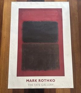 Mark Rothko Light Red Over Black 1957 Tate Gallery Art Print 1971 Exhibition - Picture 1 of 15
