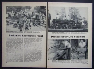 Little Engines Live Steamers Bausätze Lokwerke 1956 bildlich - Bild 1 von 1