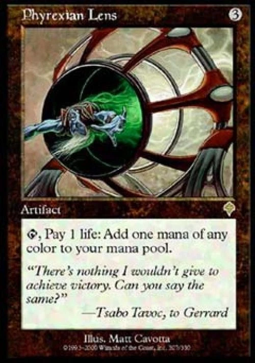 Phyrexian Lens - Medium Play MTG Invasion - Image 1 of 1