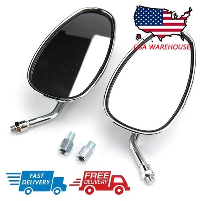 Motorcycle Rearview Mirrors For Ducati Diavel Monster 1000	600 620 696 400 1200 - Image 1 of 4