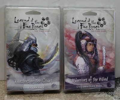 Warriors of the Wind; Masters of the Court Clan Packs: LEGEND OF THE FIVE RINGS - Image 1 of 2