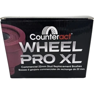 Counteract Wheel Pro XL 22mm Replacement Stud Brush Pack of 6 - Picture 1 of 3