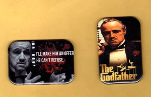 THE GODFATHER    2   REFRIGERATOR MAGNET  2" X 3"  WITH ROUNDED CORNER - Picture 1 of 4
