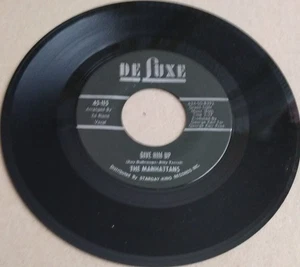 The Manhattans  It's Gonna Take A Lot To Bring Me Back  1970  DeLuxe 45-115  VG+ - Picture 1 of 4