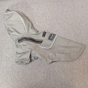 JoyDaog Premium Perro Impermeable con Capucha Gris XS Perros Cachorro Impermeable con Bolsillos - Imagen 1 de 4