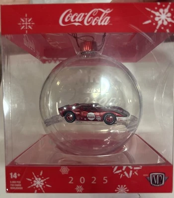 2025 M2 Machines Christmas Ornament Coca-Cola Ford GT - Image 1 of 4